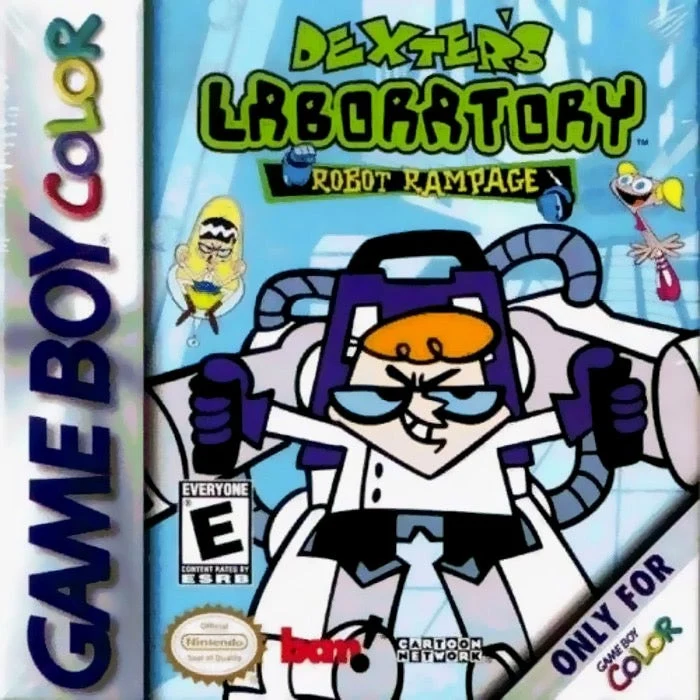 Dexter's Laboratory Robot Rampage - Nintendo Game Boy Color