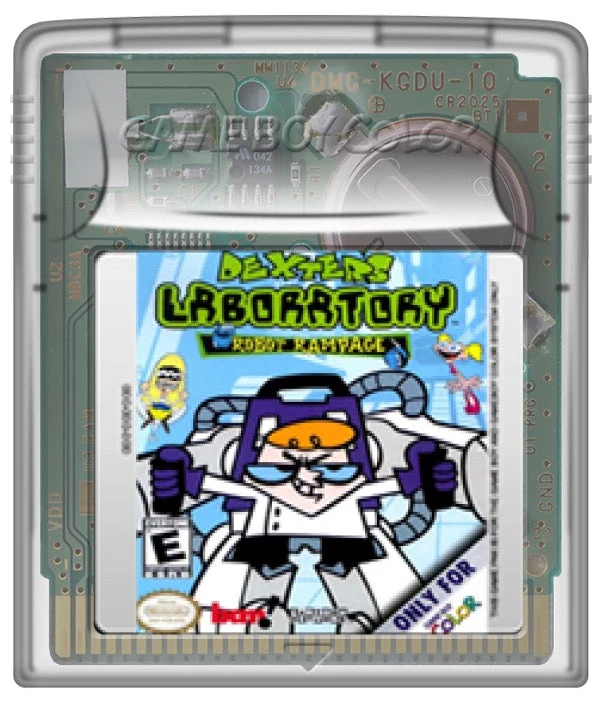 Dexter's Laboratory Robot Rampage - Nintendo Game Boy Color