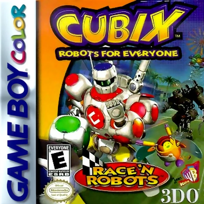 Cubix Robots for Everyone Race N Robots - Nintendo Game Boy Color