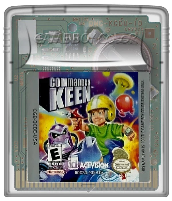Commander Keen - Nintendo Game Boy Color