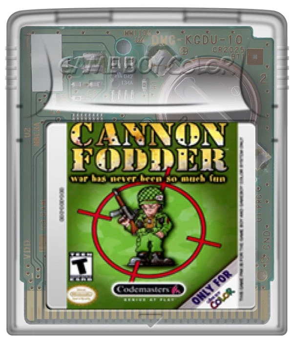 Cannon Fodder - Nintendo Game Boy Color