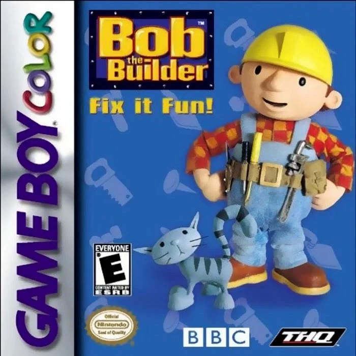 Bob the Builder Fix it Fun - Nintendo Game Boy Color