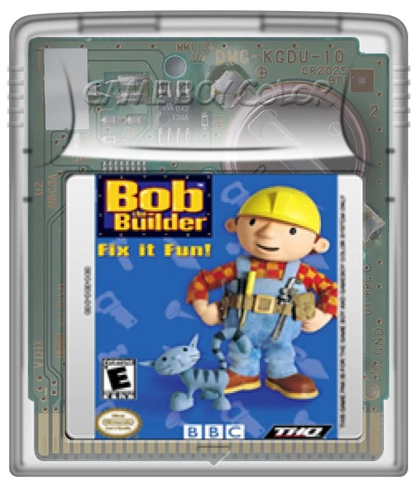 Bob the Builder Fix it Fun - Nintendo Game Boy Color
