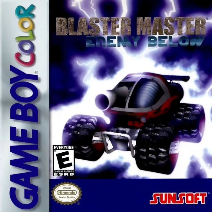 Blaster Master Enemy Below - Nintendo Game Boy Color