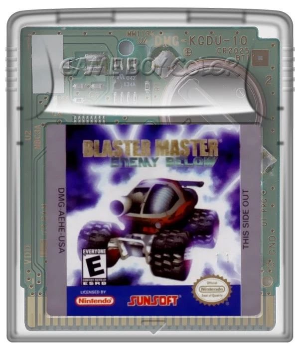 Blaster Master Enemy Below - Nintendo Game Boy Color