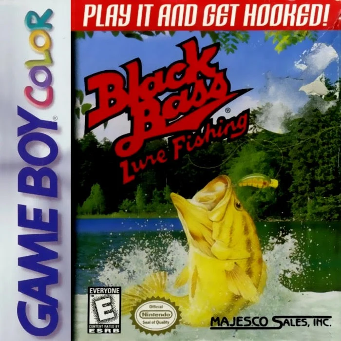 Black Bass Lure Fishing - Nintendo Game Boy Color