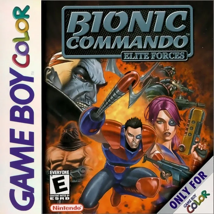 Bionic Commando Elite Forces - Nintendo Game Boy Color