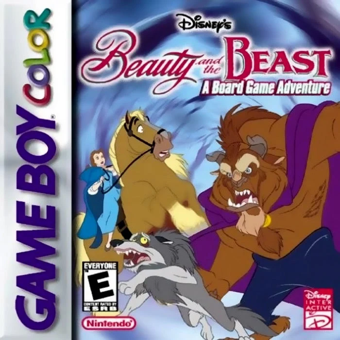 Beauty and the Beast A Board Game Adventure - Nintendo Game Boy Color