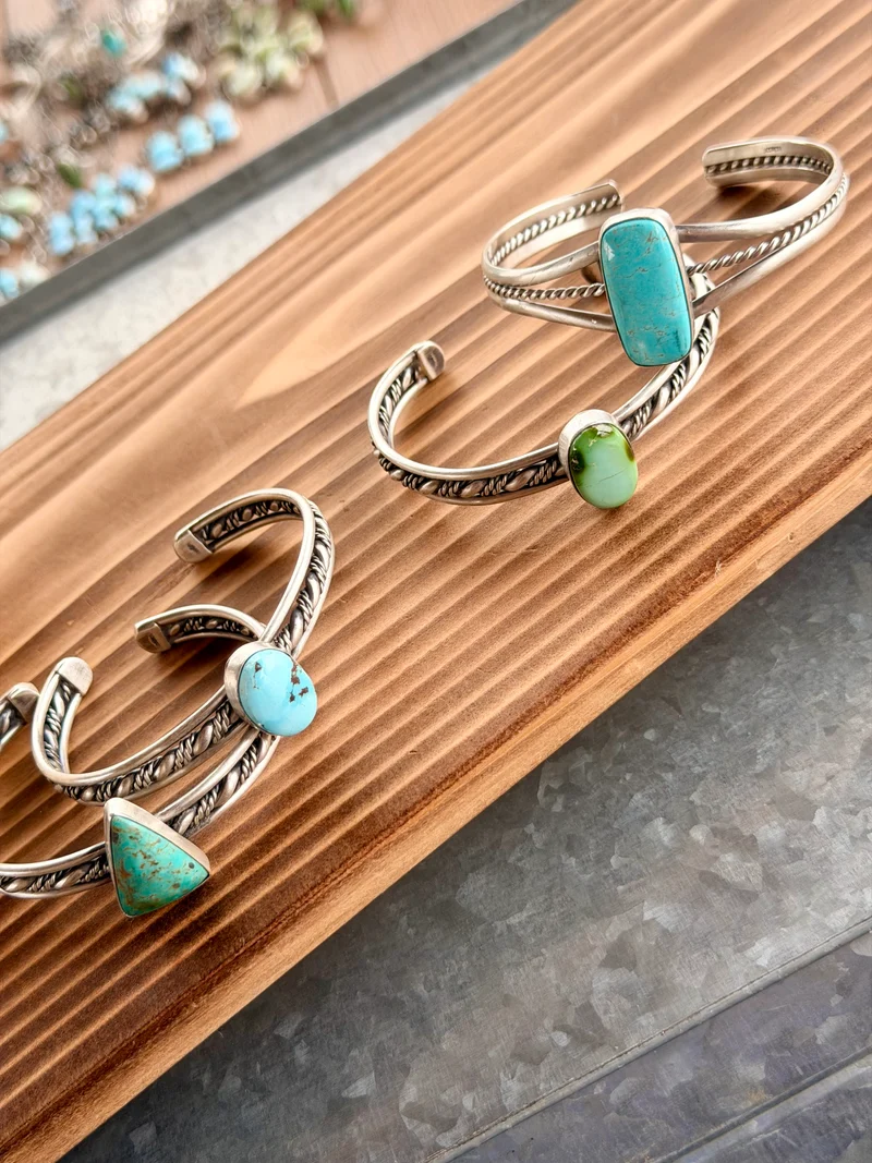 Navajo Made Cuff Bracelets