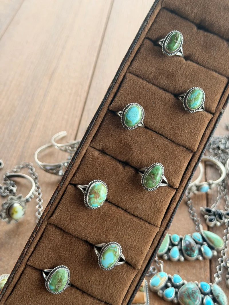 Sonoran Navajo Made Rings