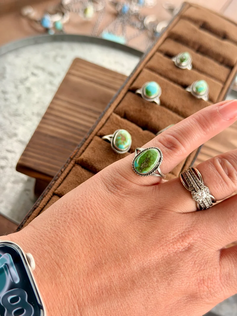 Sonoran Navajo Made Rings