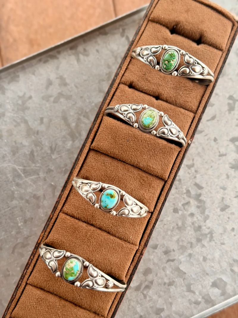 Navajo Made Sonoran Cuff Bracelet