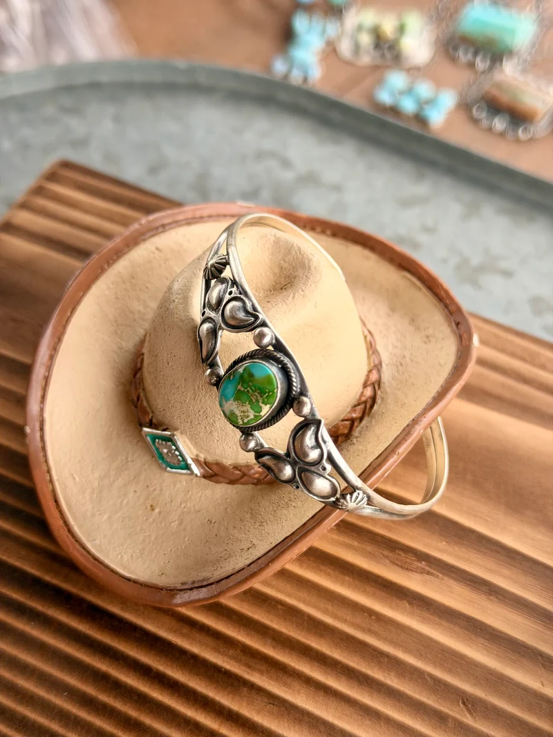 Navajo Made Sonoran Cuff Bracelet