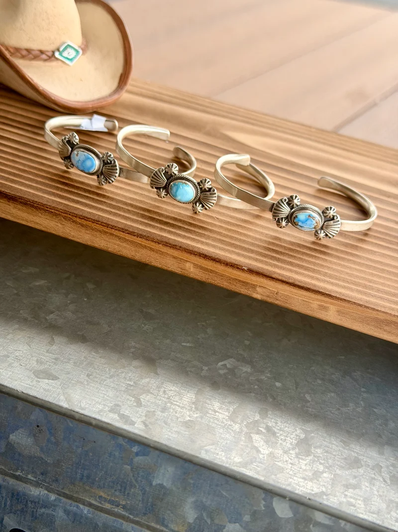 Genevieve Francisco Golden Hills Cuff Bracelets