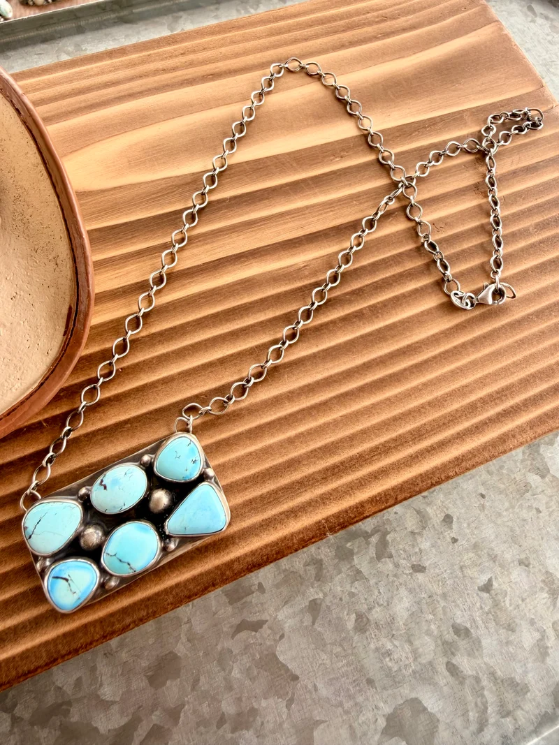 J TSO Navajo Made Golden Hills Necklace