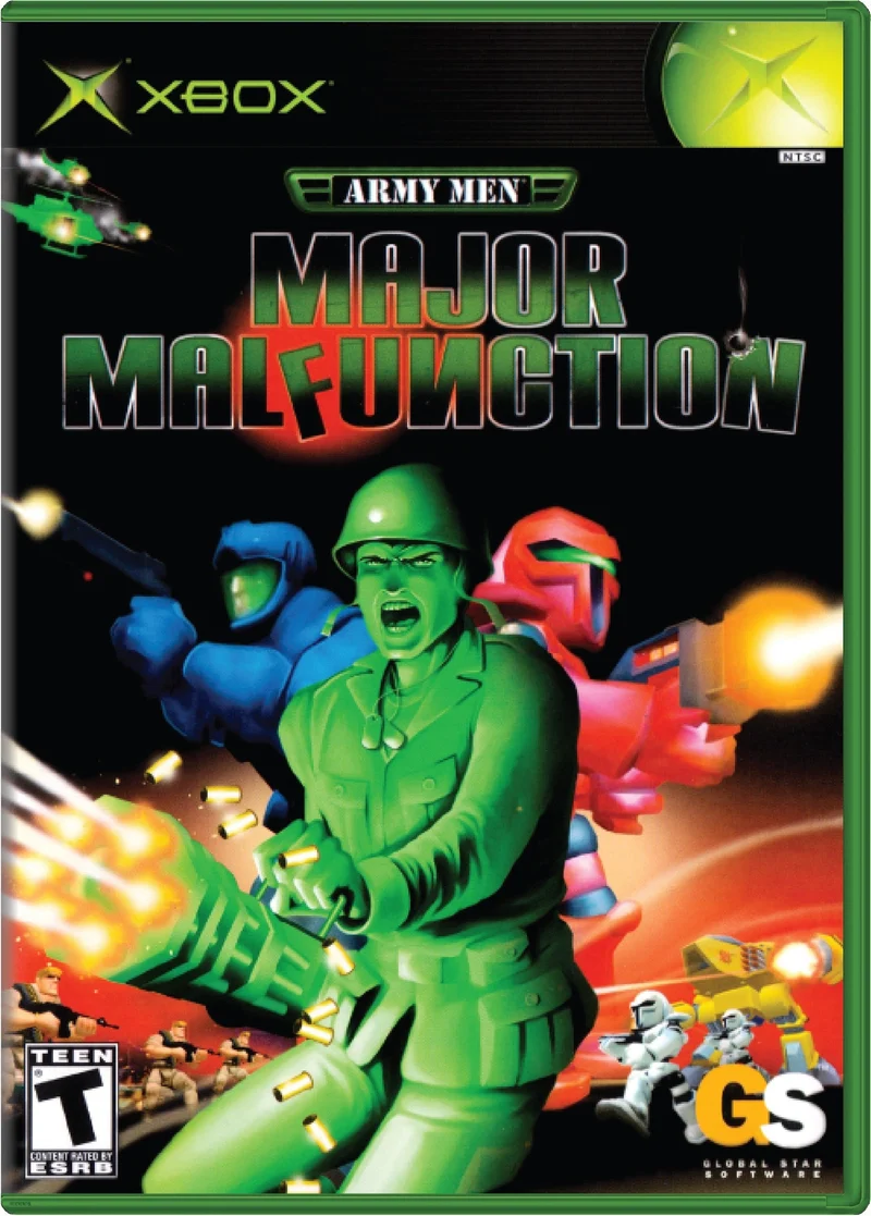 Army Men Major Malfunction - Microsoft Xbox