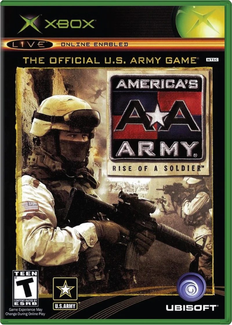 America's Army Rise of a Soldier - Microsoft Xbox