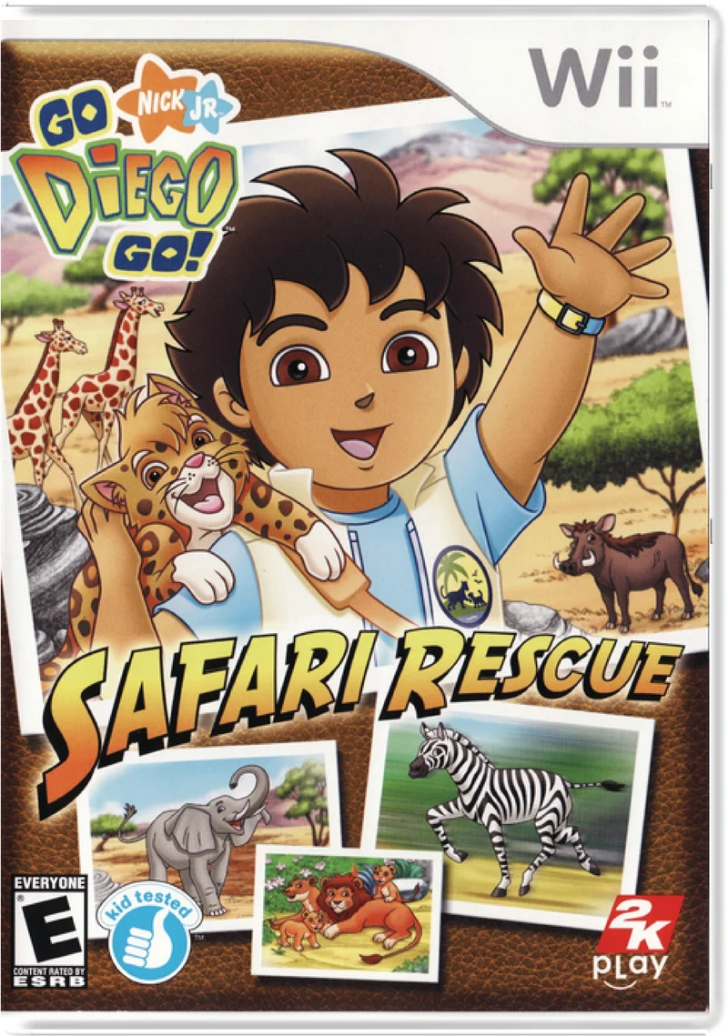Go, Diego, Go Safari Rescue - Nintendo Wii