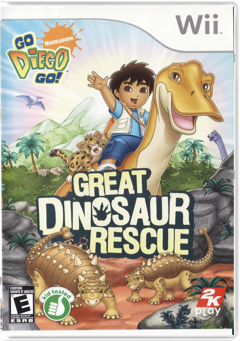 Go, Diego, Go Great Dinosaur Rescue - Nintendo Wii