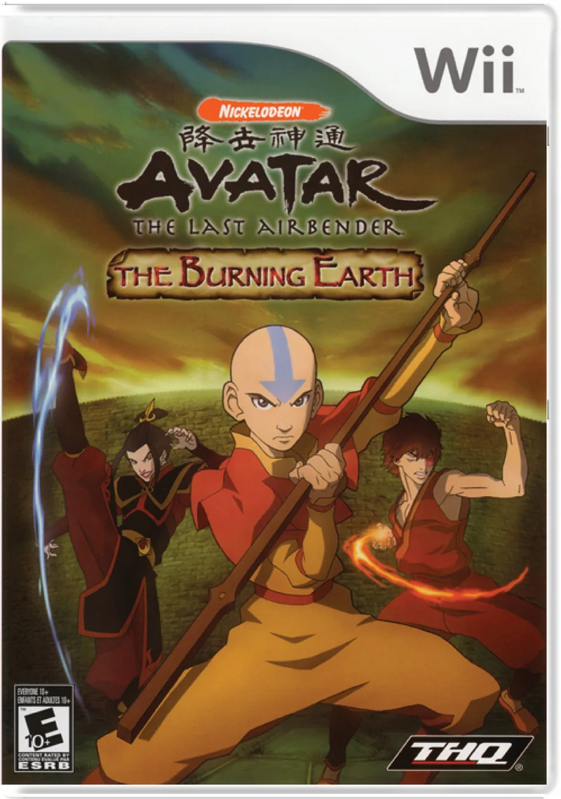 Avatar The Last Airbender The Burning Earth - Nintendo Wii