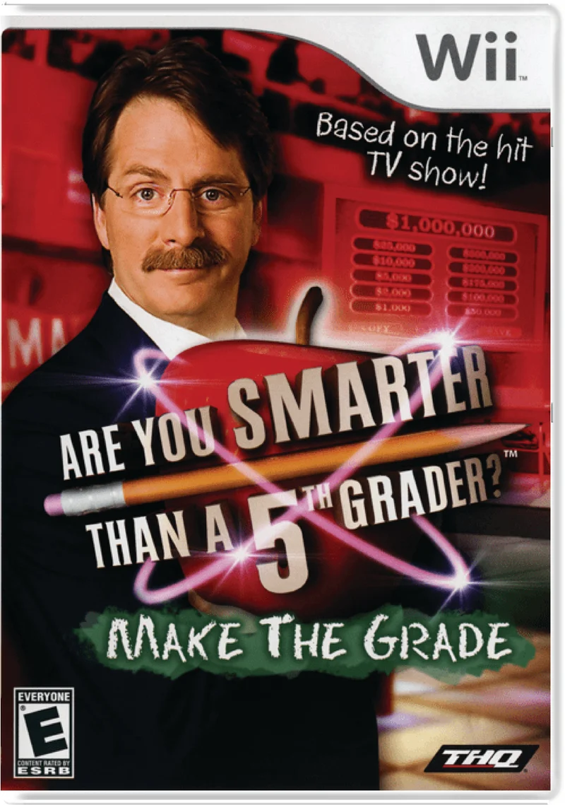Are You Smarter Than A 5th Grader Make the Grade - Nintendo Wii