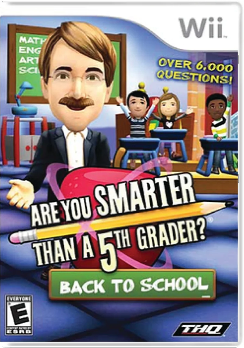 Are You Smarter Than A 5th Grader Back to School - Nintendo Wii