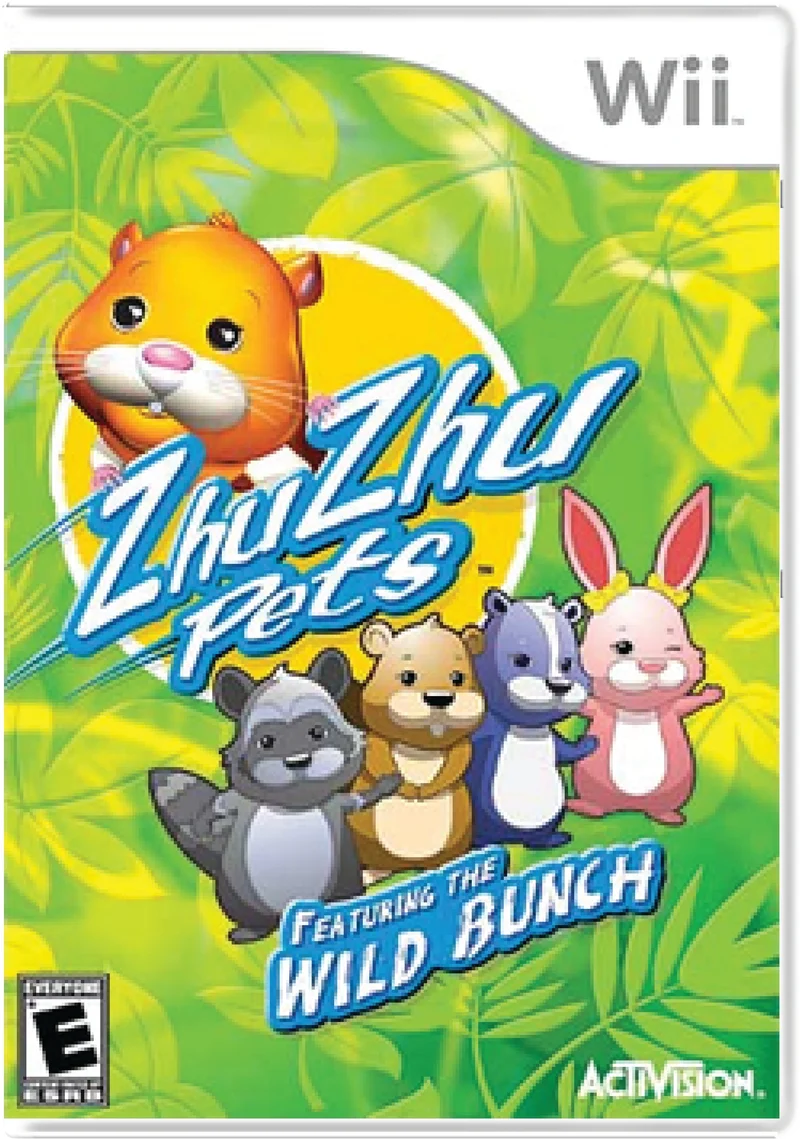 Zhu Zhu Pets Featuring The Wild Bunch - Nintendo Wii