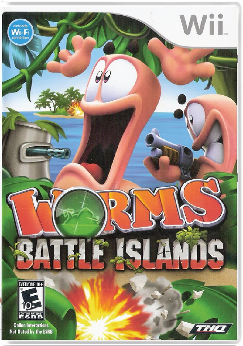 Worms Battle Islands - Nintendo Wii