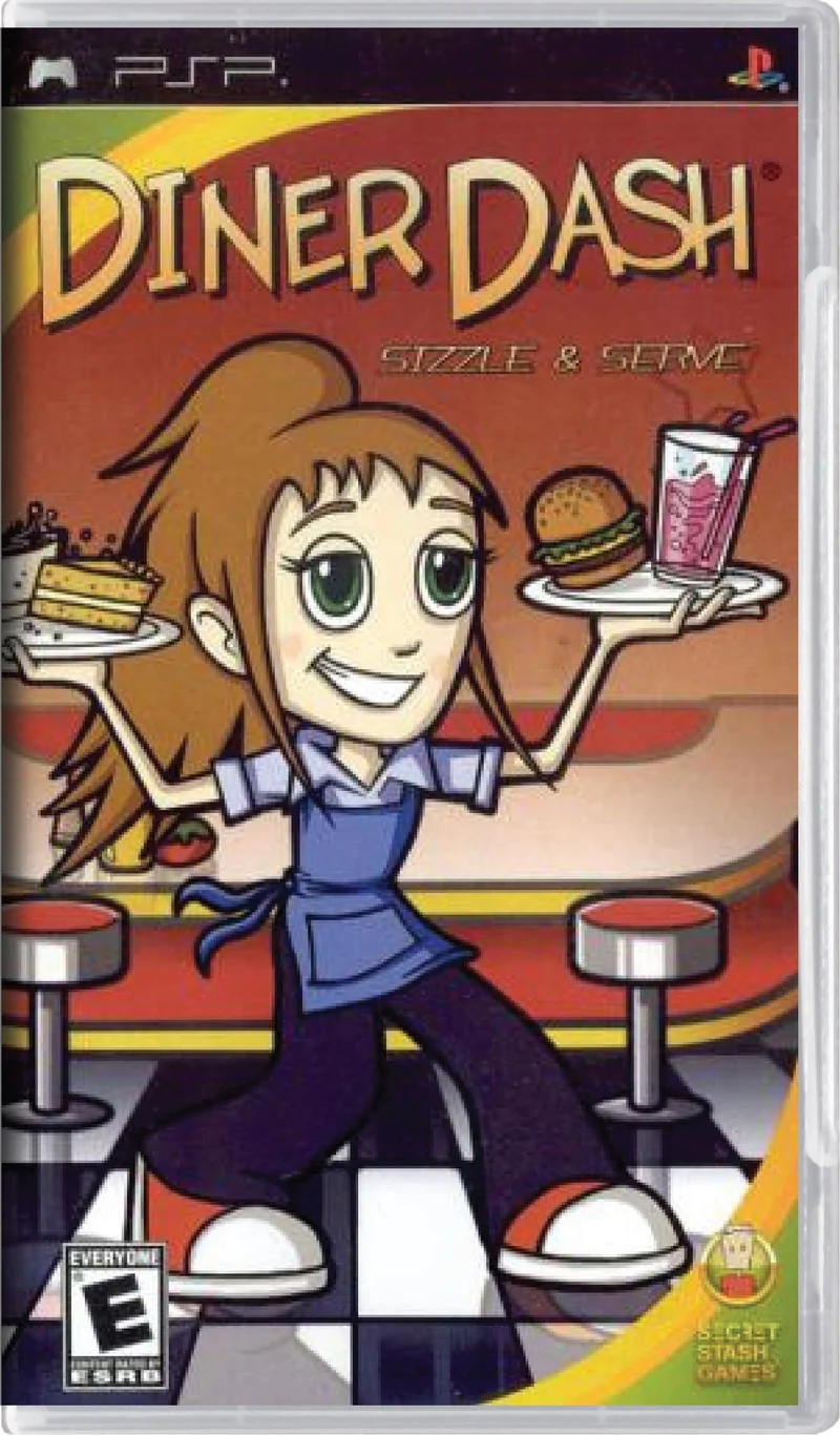 Diner Dash Sizzle and Serve - Sony PSP