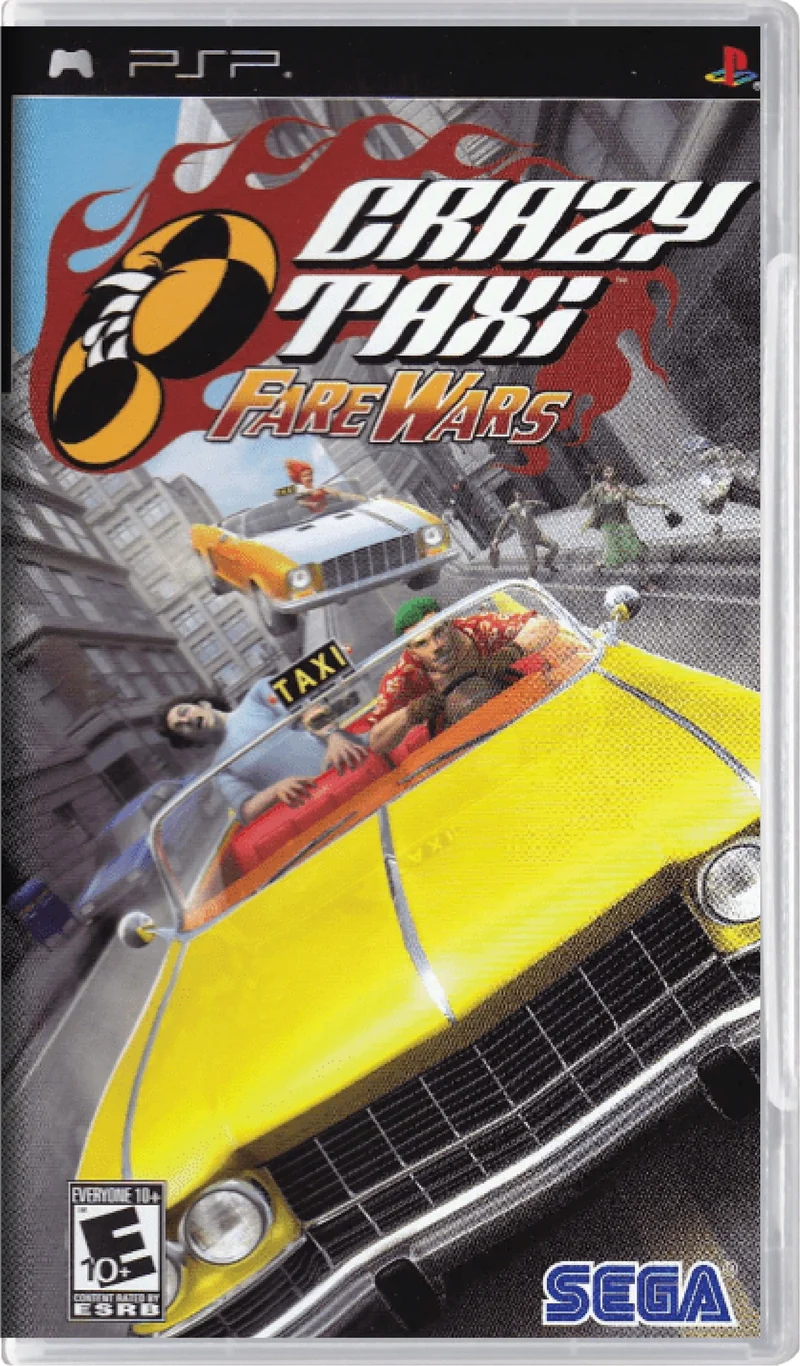Crazy Taxi Fare Wars - Sony PSP