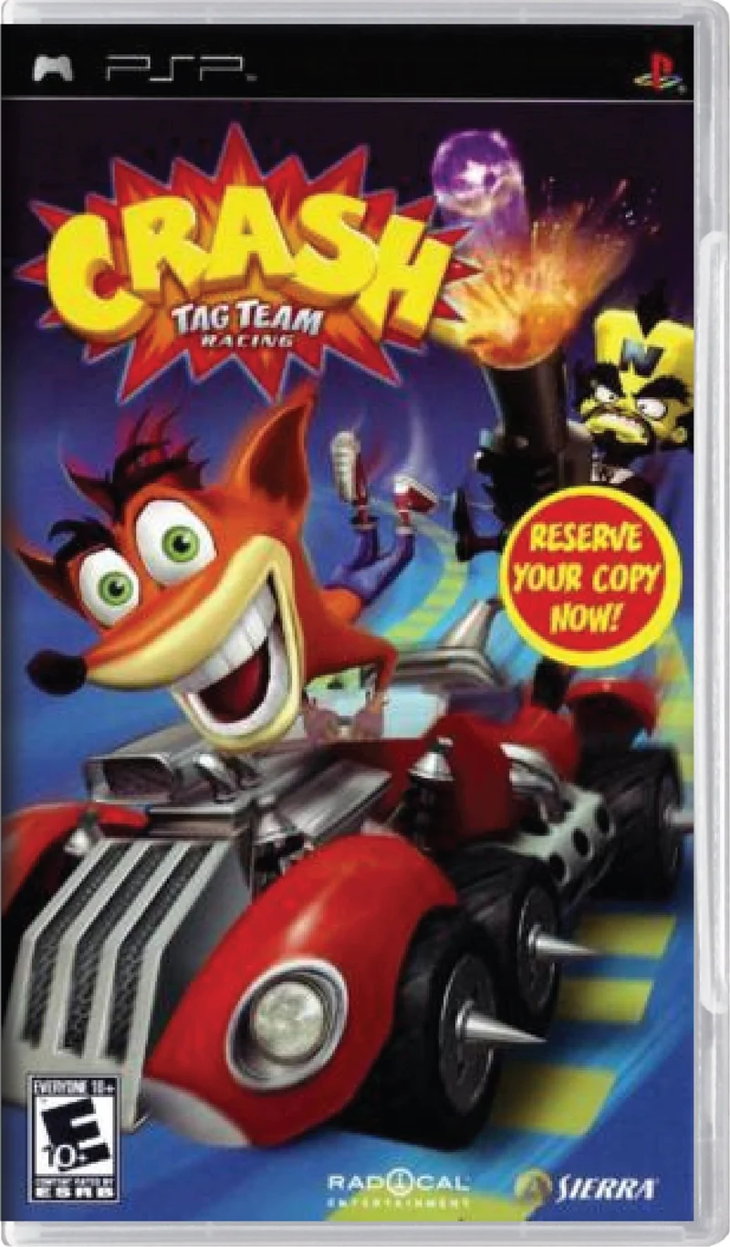 Crash Tag Team Racing - Sony PSP