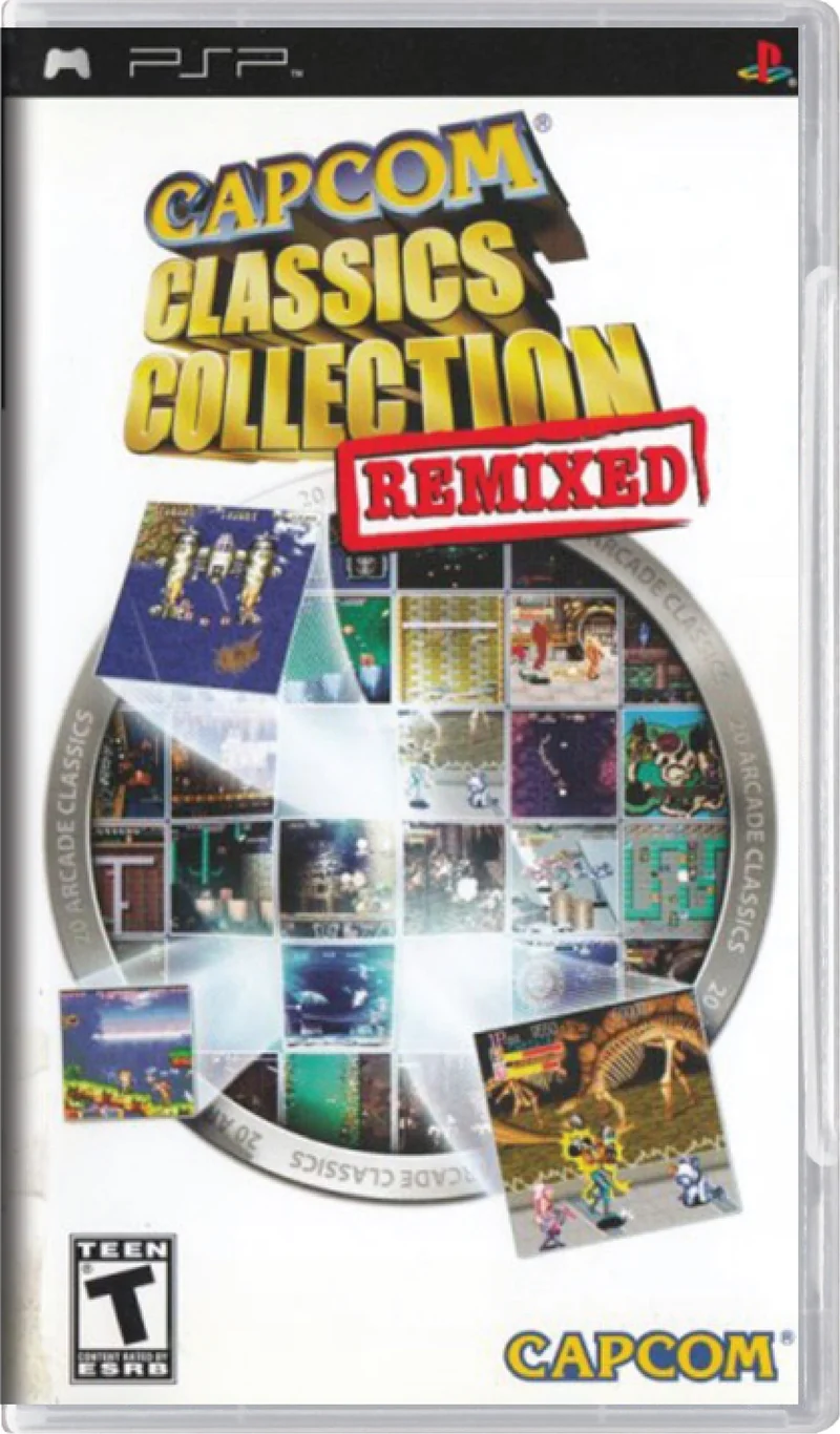 Capcom Classics Collection Remixed - Sony PSP