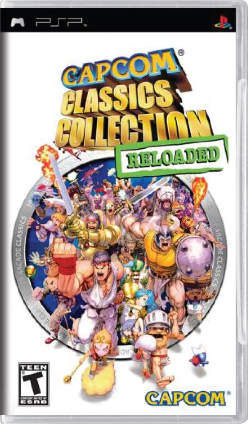 Capcom Classics Collection Reloaded - Sony PSP