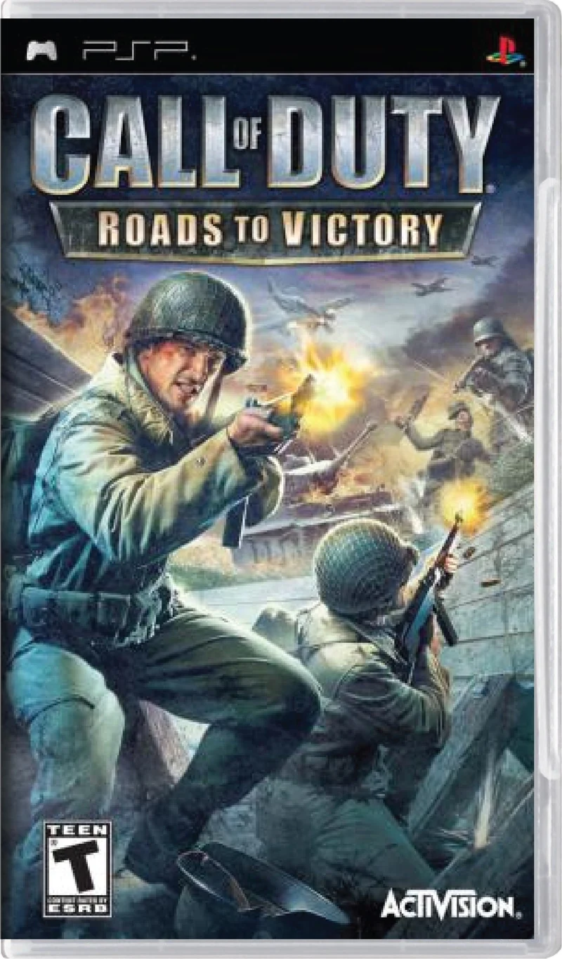 Call of Duty Roads to Victory - Sony PSP