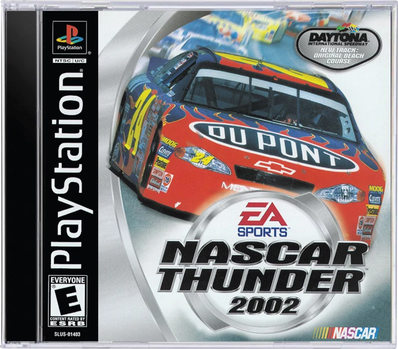 NASCAR Thunder 2002 - Sony PlayStation 1 (PS1)