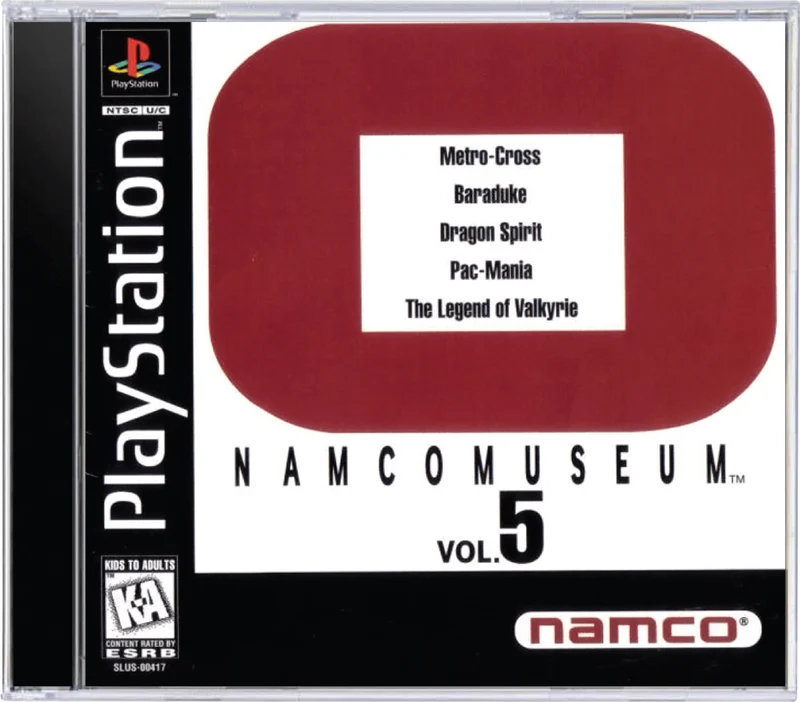 Namco Museum Volume 5 - Sony PlayStation 1 (PS1)