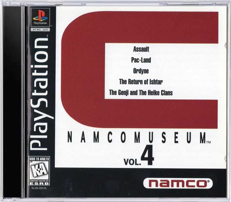 Namco Museum Volume 4 - Sony PlayStation 1 (PS1)