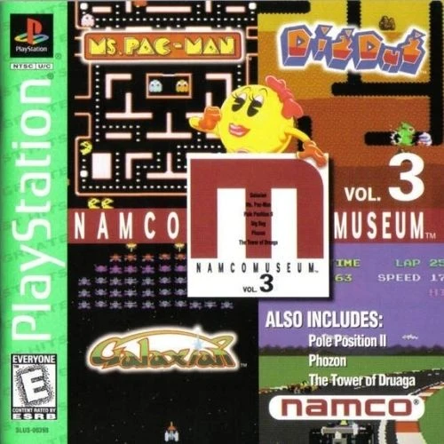 Namco Museum Volume 3 - Sony PlayStation 1 (PS1)