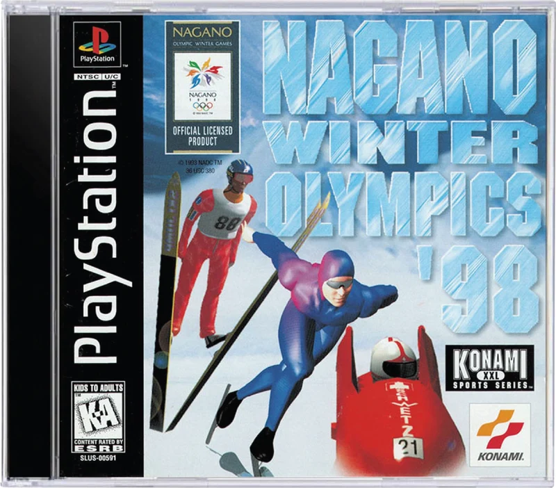 Nagano Winter Olympics 98 - Sony PlayStation 1 (PS1)