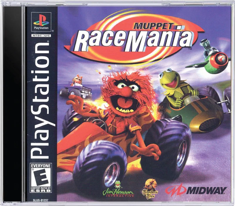 Muppet Race Mania - Sony PlayStation 1 (PS1)
