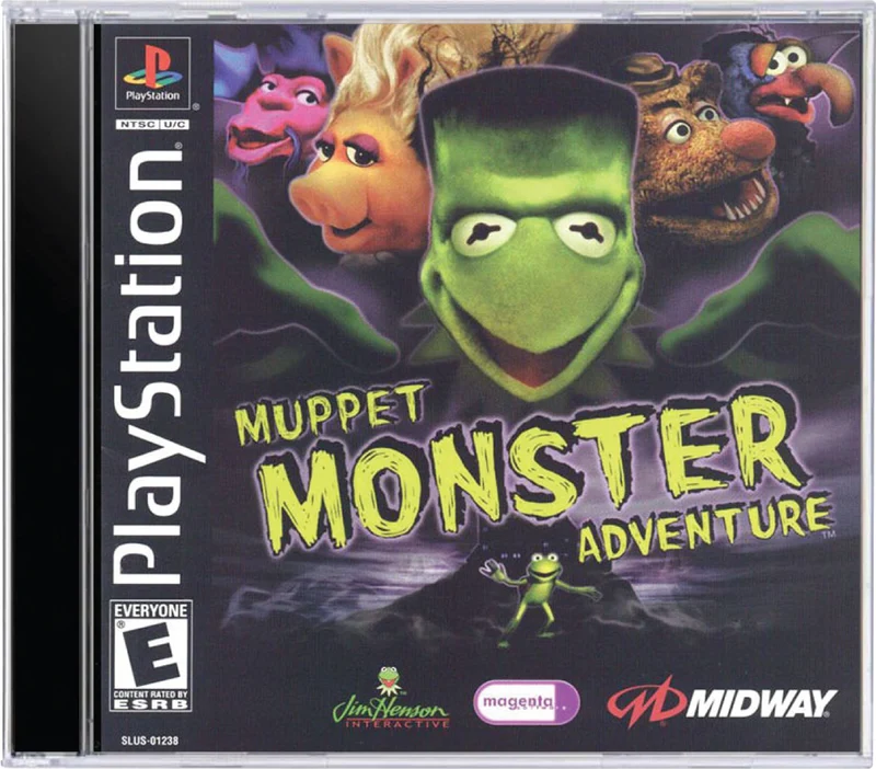 Muppet Monster Adventure - Sony PlayStation 1 (PS1)