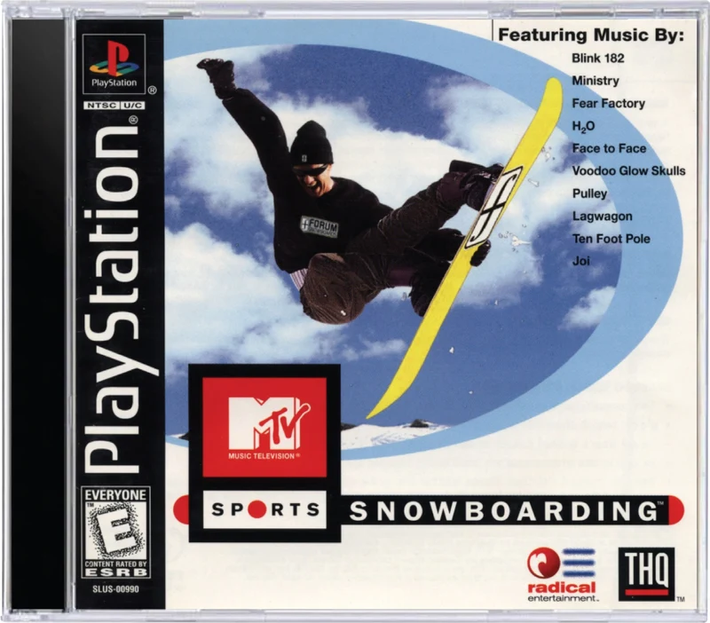 MTV Sports Snowboarding - Sony PlayStation 1 (PS1)