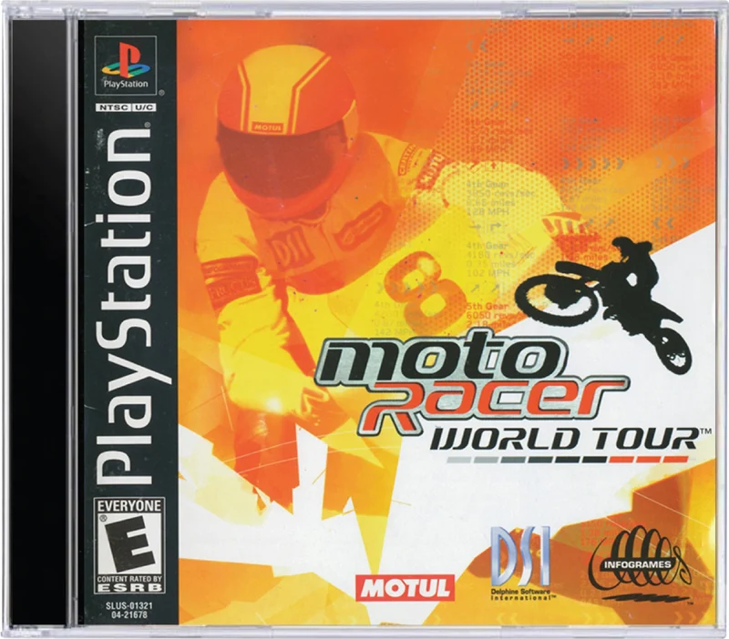 Moto Racer World Tour - Sony PlayStation 1 (PS1)