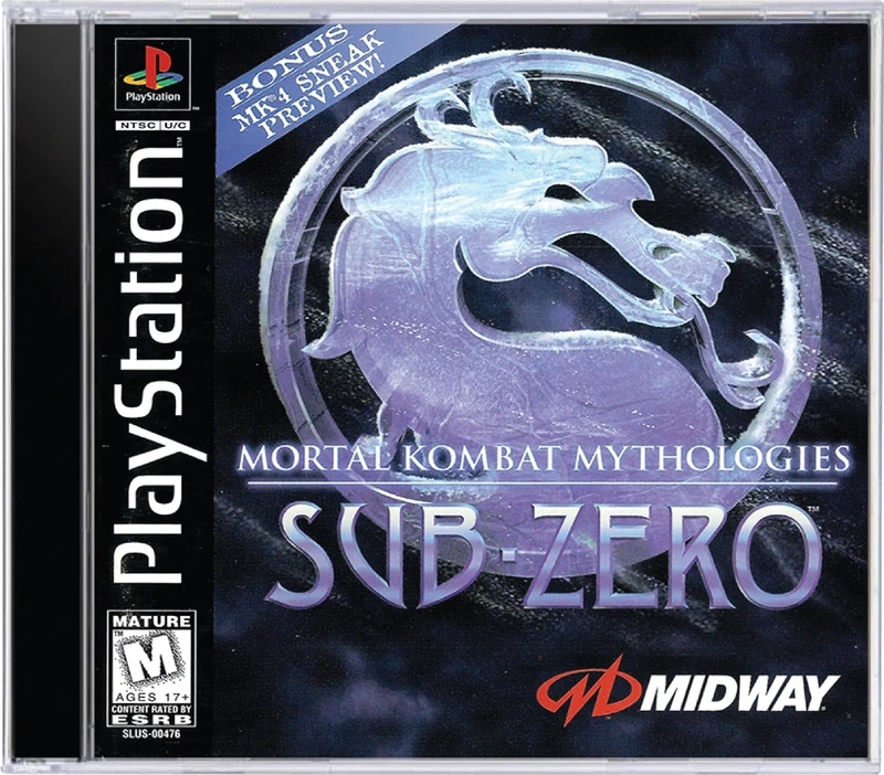 Mortal Kombat Mythologies Sub-Zero - Sony PlayStation 1 (PS1)