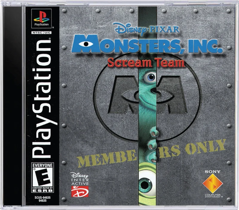 Monsters Inc - Sony PlayStation 1 (PS1)