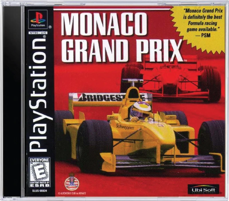 Monaco Grand Prix - Sony PlayStation 1 (PS1)
