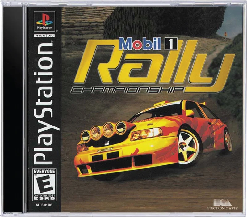 Mobil 1 Rally Championship - Sony PlayStation 1 (PS1)