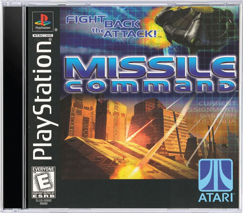 Missile Command - Sony PlayStation 1 (PS1)