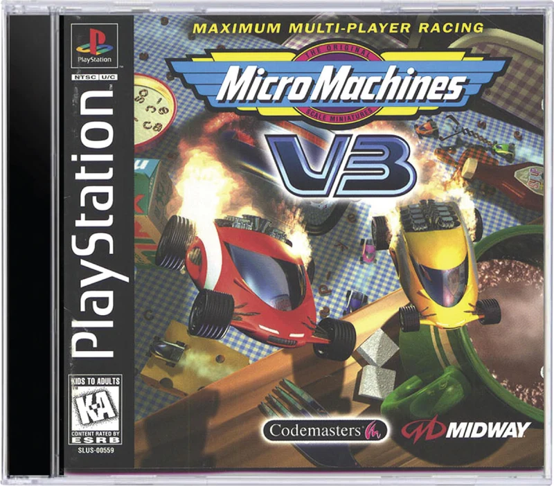 Micro Machines V3 - Sony PlayStation 1 (PS1)