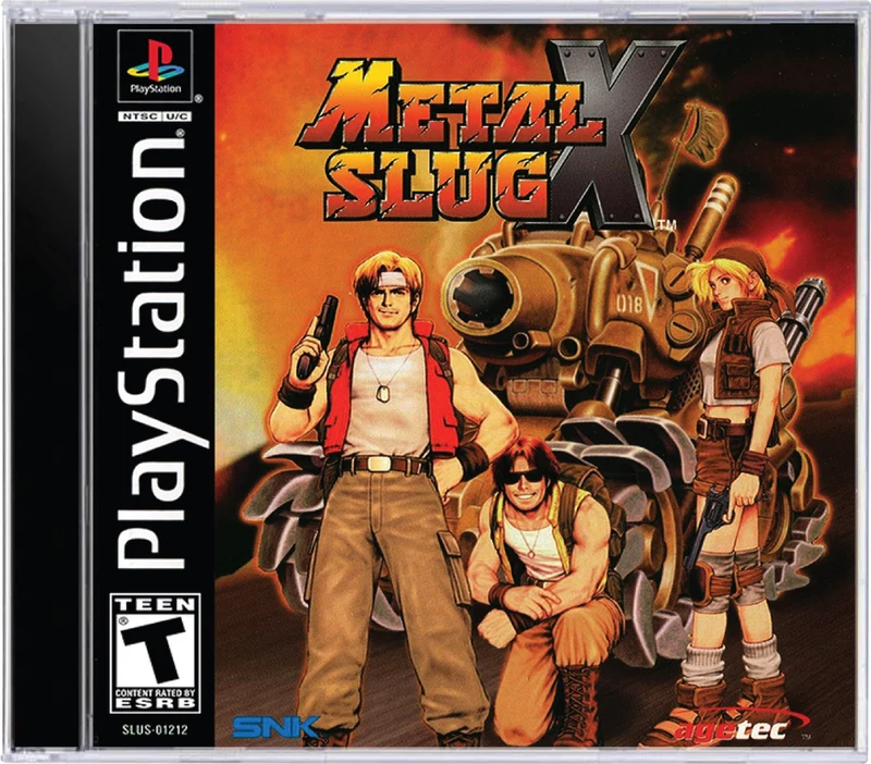 Metal Slug X - Sony PlayStation 1 (PS1)